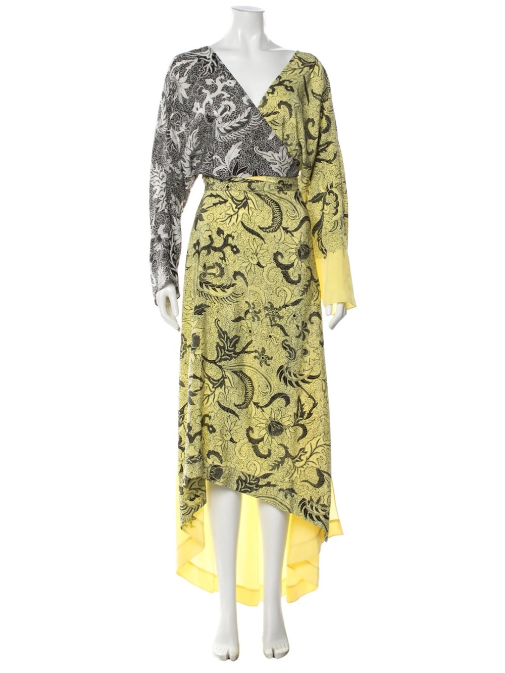 Diane Von Furstenburg silk wrap dress